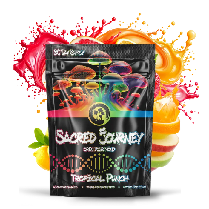 Sacred Journey Mushroom Microdose Gummies 