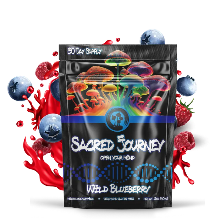 Sacred Journey Mushroom Microdose Gummies 