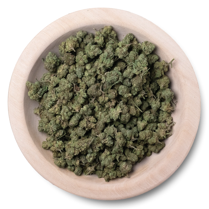 Super Buff Cherry Greenhouse Smalls THCa Flower | 28 Grams 