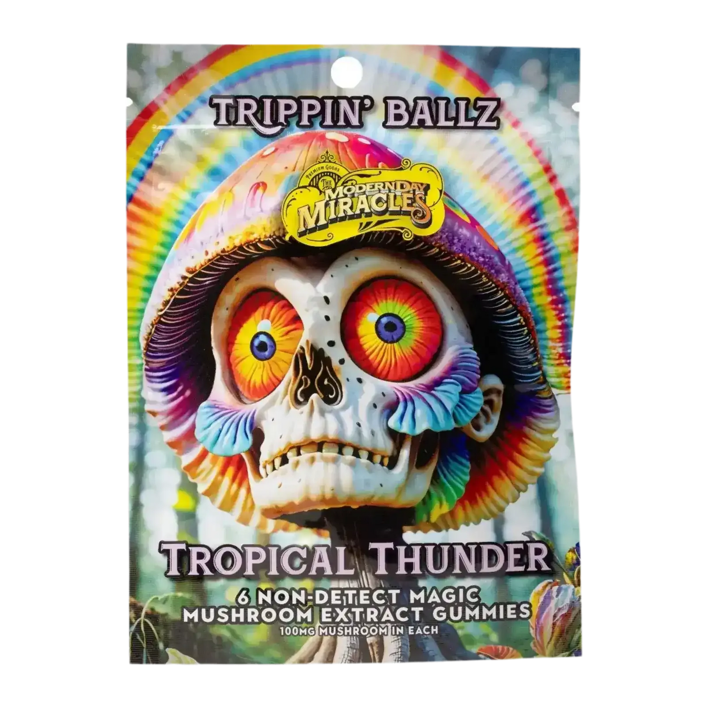 Trippin’ Ballz Magic Mushroom Extract Gummies | 6 Count 