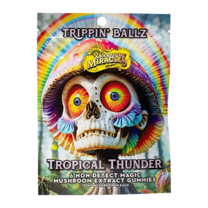 Trippin’ Ballz Magic Mushroom Extract Gummies | 6 Count 