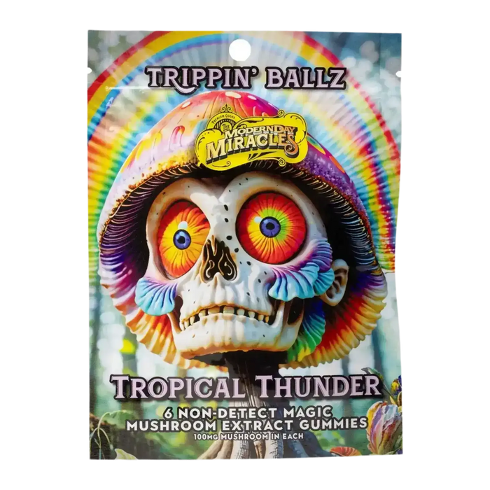Trippin’ Ballz Magic Mushroom Extract Gummies | 6 Count 