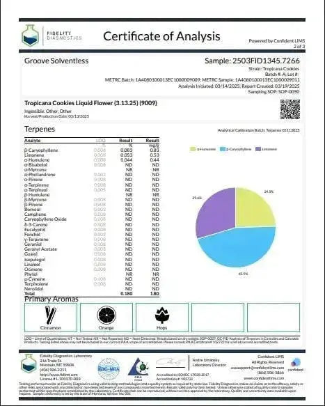 Tropicana Cookies THCa Flower Ounce supergreenshempco