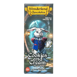 Wonderland Magic Mushroom Blend Chocolate Bar | Cookies and Cream Wonderland