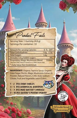 Wonderland Magic Mushroom Blend | Assorted Fruit Wonderland