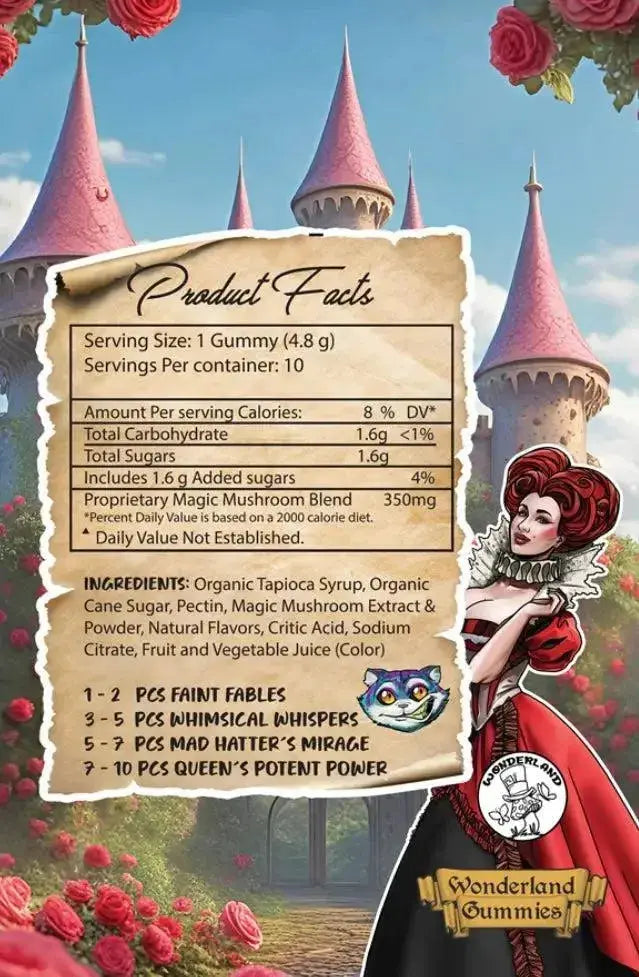 Wonderland Magic Mushroom Blend | Assorted Fruit Wonderland