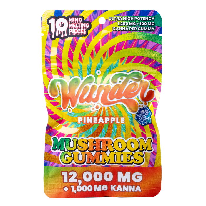 Wunder High-Potency Mushroom Gummies 