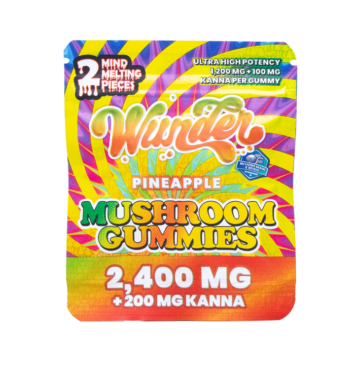 Wunder High-Potency Mushroom Gummies 