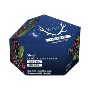 Wyld Gummies 2:1 THC:CBN Gummies | Elderberry Super Greens Hemp Co