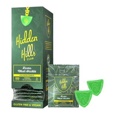 Zaza Blast Shield Live Resin Gummies 