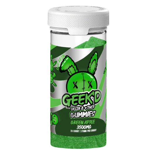 GEEK’D EXTRACTS GUMMIES | GREEN APPLE