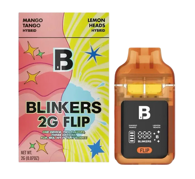 2G Blinkers Flip THCA Disposable Dual Chamber