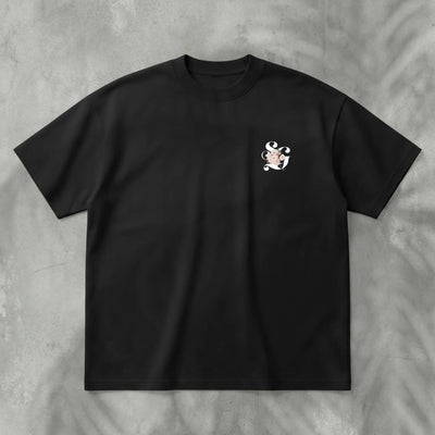 Supergreens Tshirt floral monogram