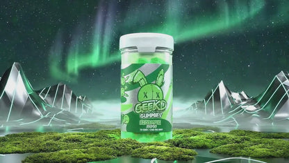 GEEK’D EXTRACTS GUMMIES GREEN APPLE