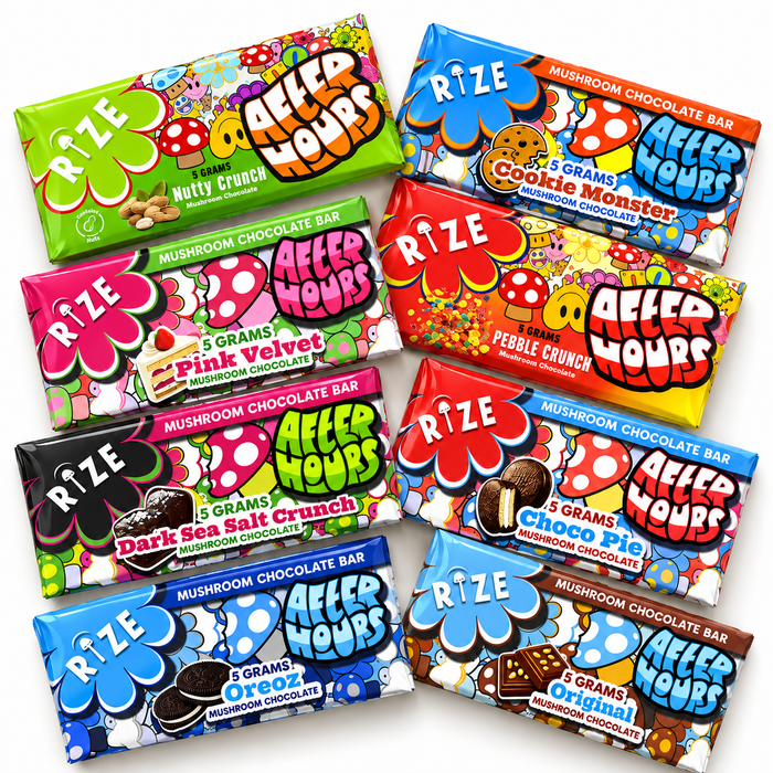Rize x After Hours Mushroom Chocolate Bars | 5G 