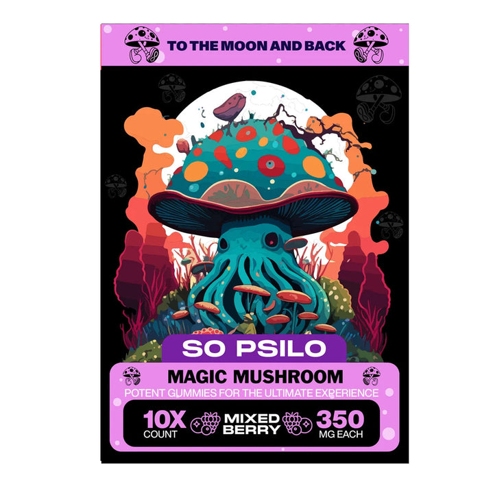 Non Detect So Psilo Magic Mushroom Gummies 