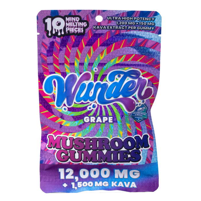 Wunder High-Potency Mushroom Gummies 